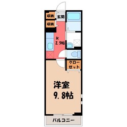 東武宇都宮駅 バス13分  細谷車庫下車：停歩7分 1階の物件間取画像